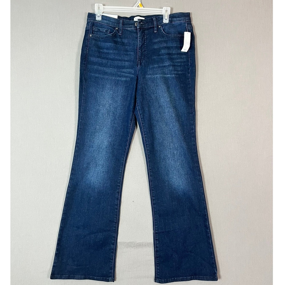 Jessica Simpson Bootcut Jeans Women's 10/30 Black Stretch Denim – New